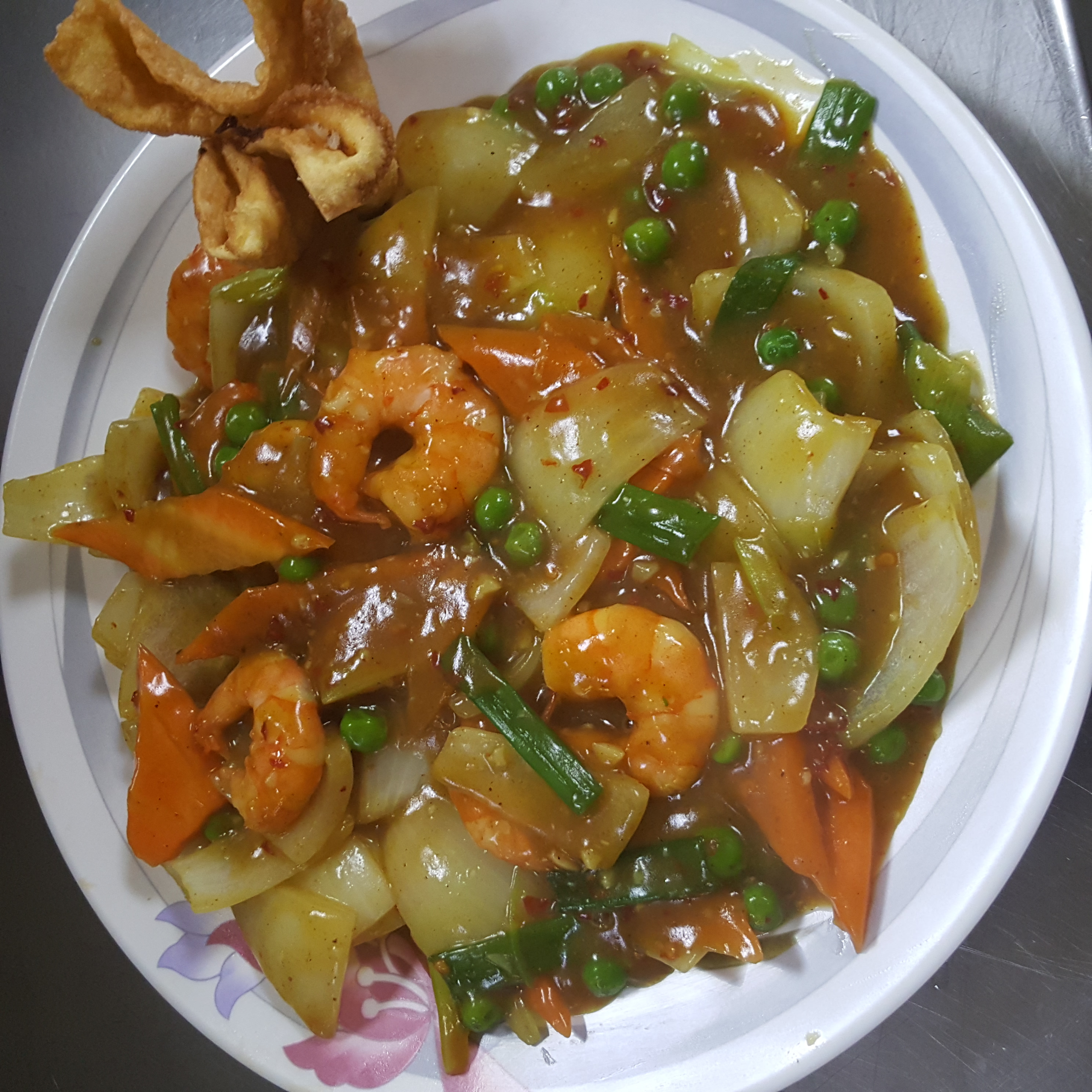 Order 54. Curry Shrimp food online from China Feast store, Kansas City on bringmethat.com