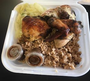 Order Jerk Chicken food online from Jamaica Drumpon Jerk store, Cleveland on bringmethat.com