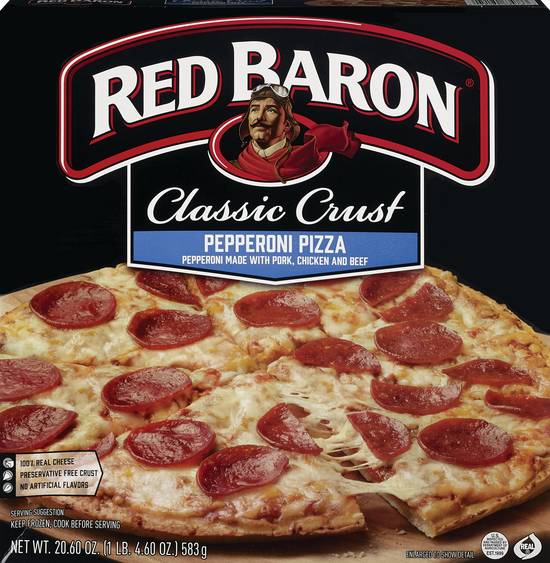 Order Red Baron Classic Crust Pepperoni Pizza, 20.60 OZ food online from Cvs store, SPANISH FORT on bringmethat.com