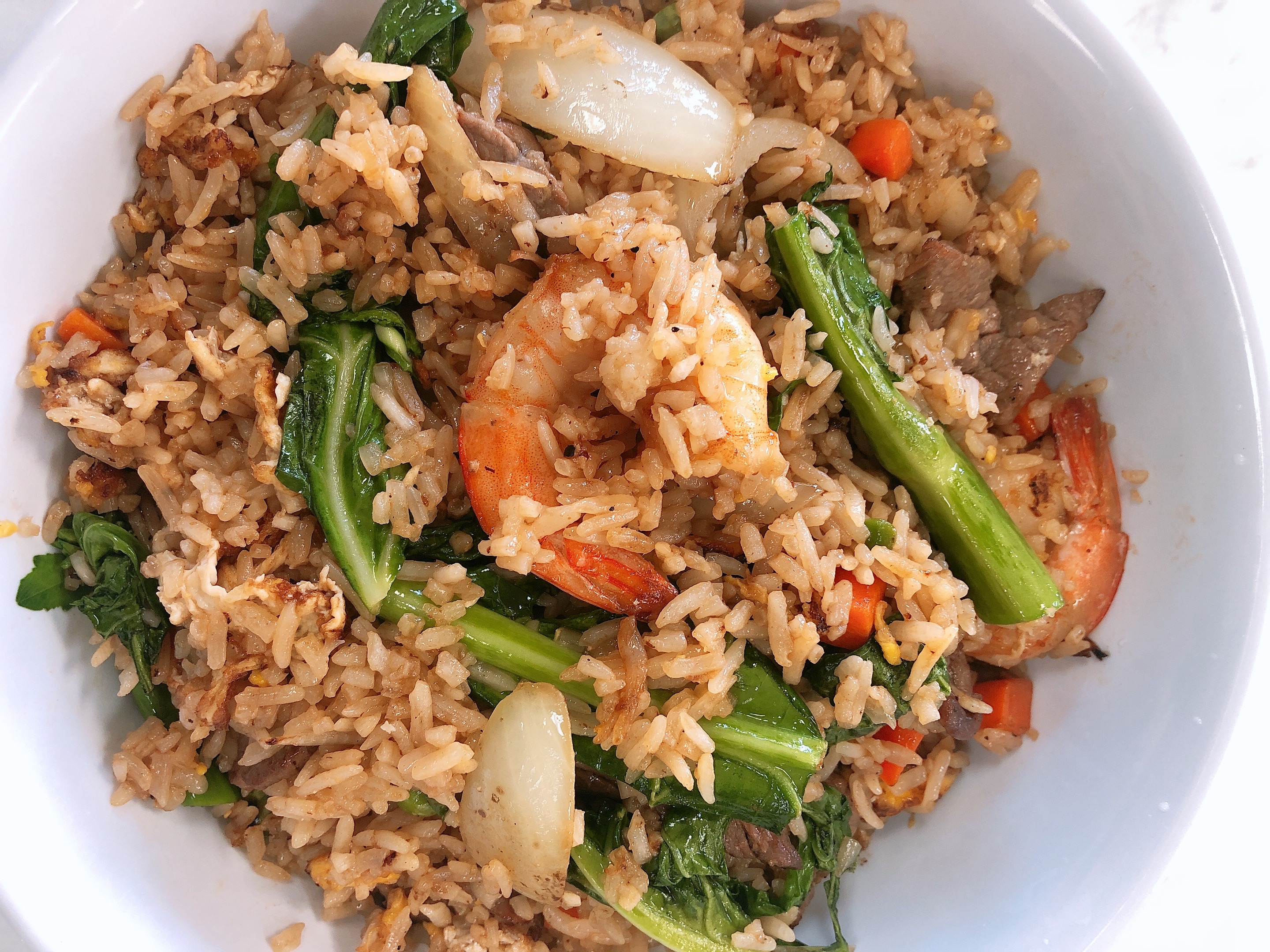 Order Railway Fried Rice food online from Gorgai Thai Kitchen store, Santee on bringmethat.com