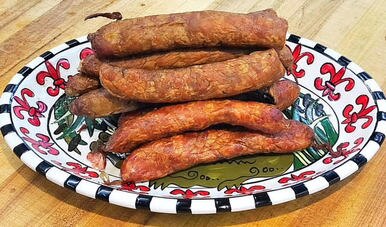 Order Smoked Andouille food online from Taylor Cajun Meat Company store, New Albany on bringmethat.com