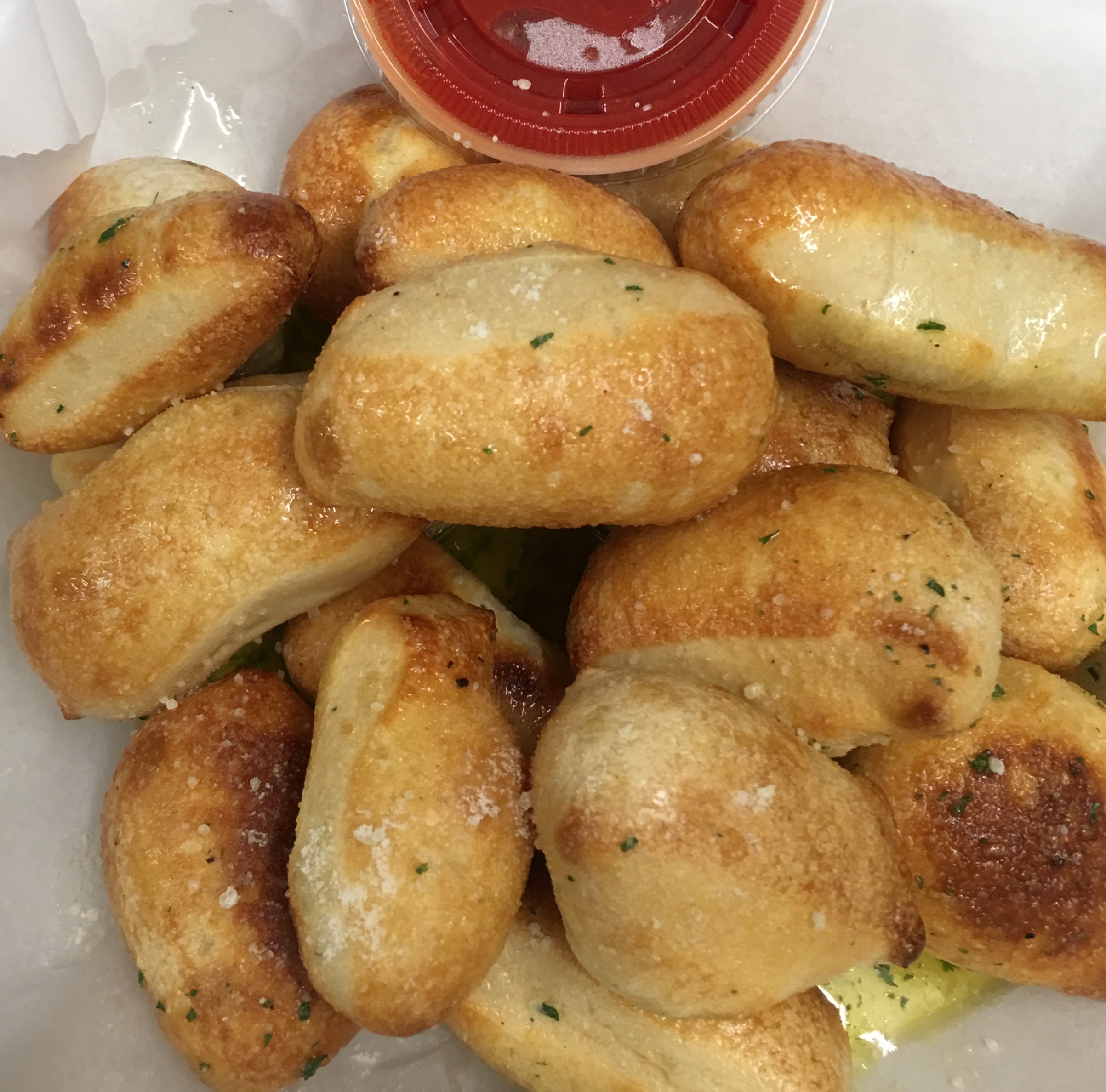 Order 16 Piece Garlic Knots food online from Roma Pizza store, Bear on bringmethat.com