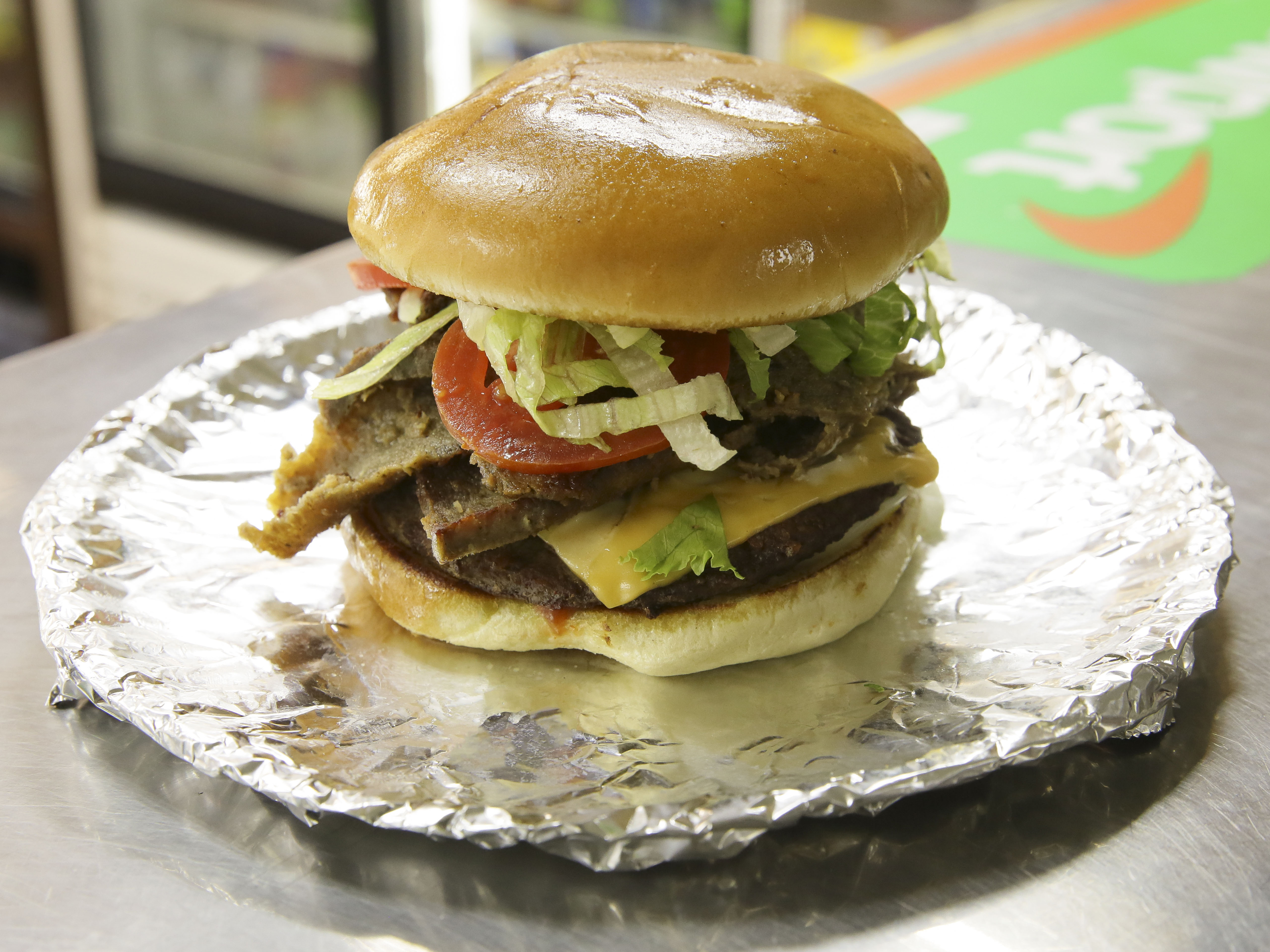Order Gyro cheeseBurger food online from Daddy Sub store, Milwaukee on bringmethat.com