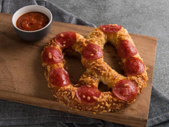Order Pepperoni Pretzel food online from Auntie Anne'S store, Fayetteville on bringmethat.com