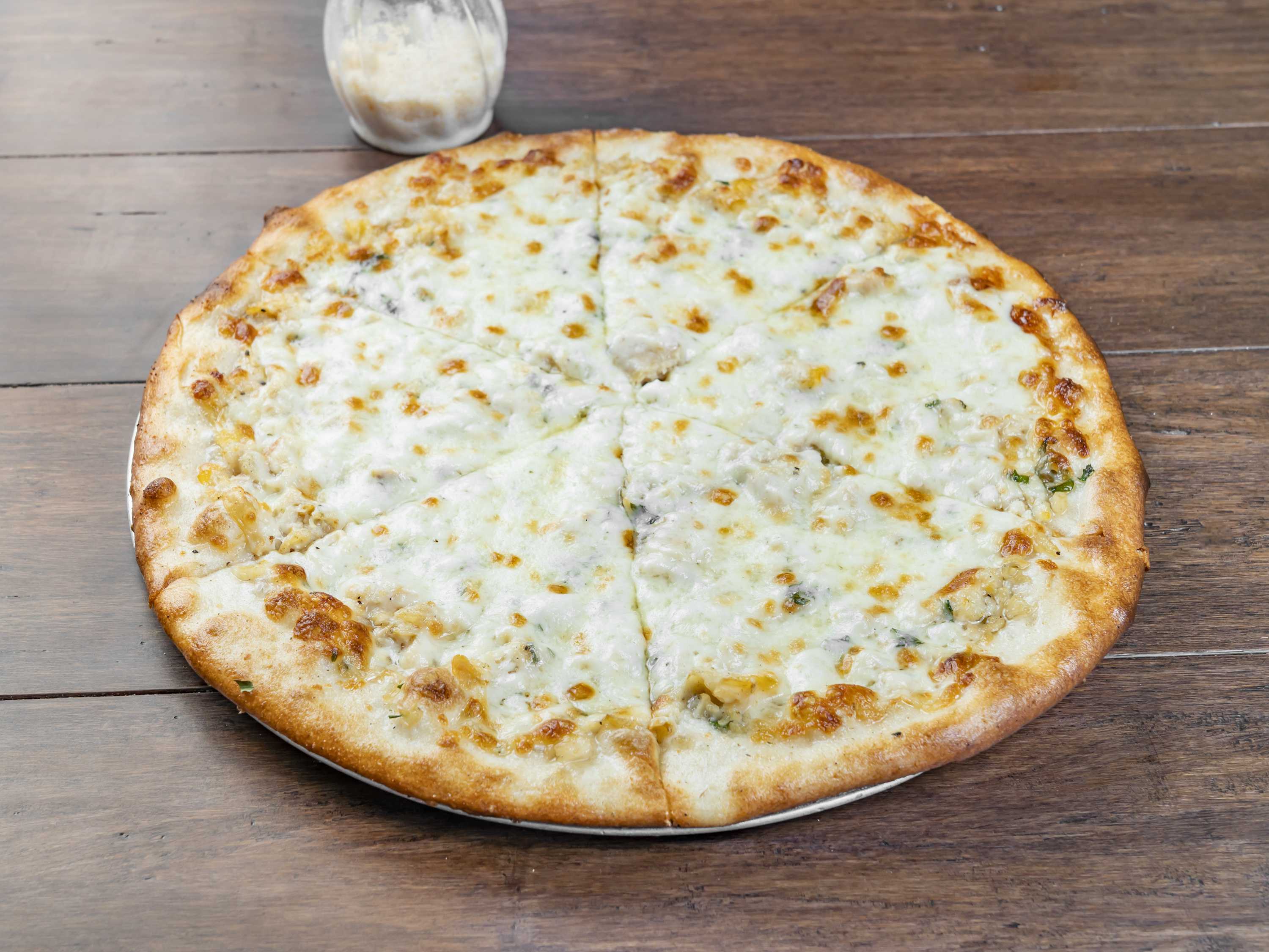 Order White Clam Pizza food online from Westover Pizza store, Stamford on bringmethat.com