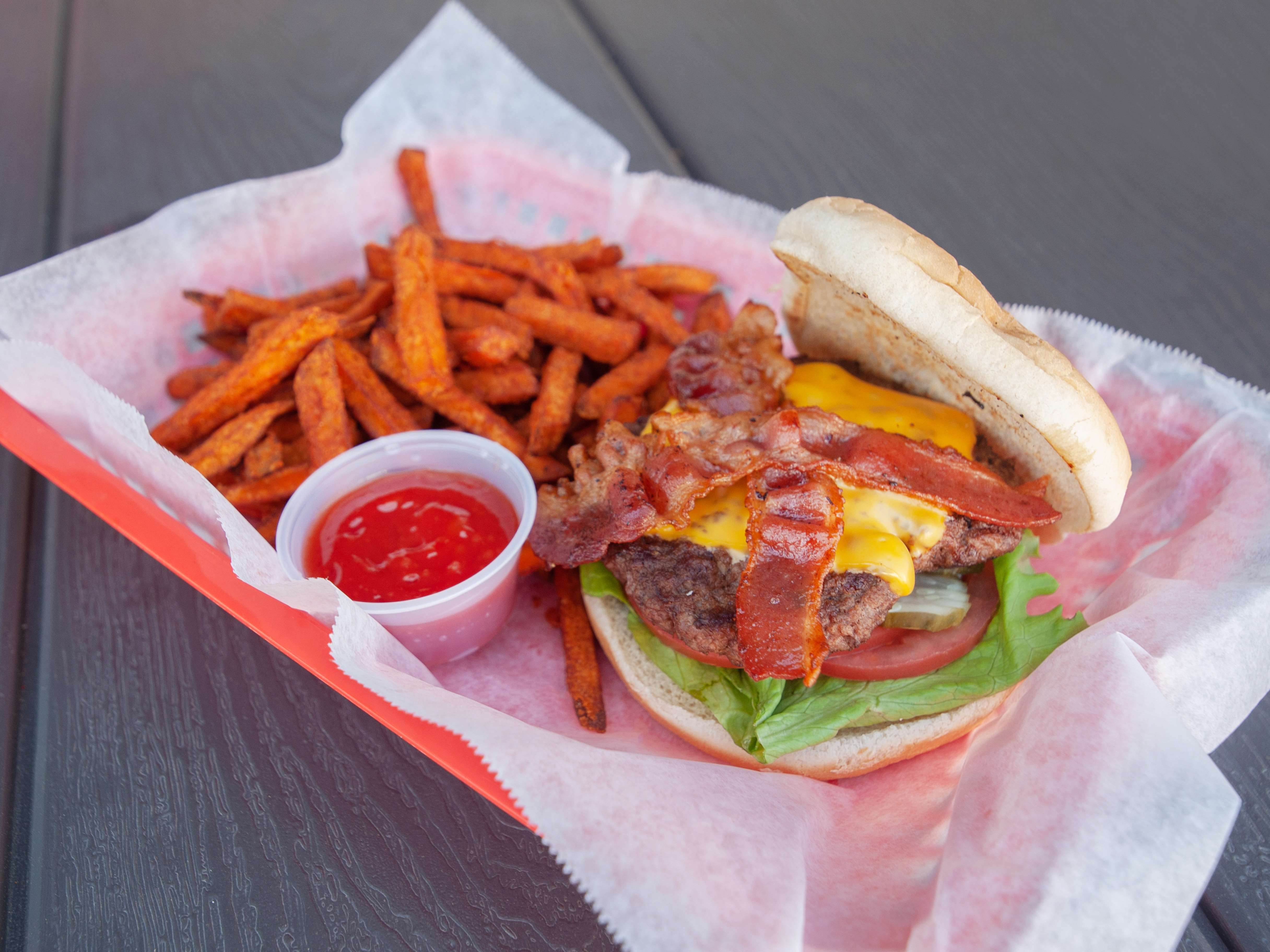Order Burger food online from Suttons At The Wrike store, Graham on bringmethat.com