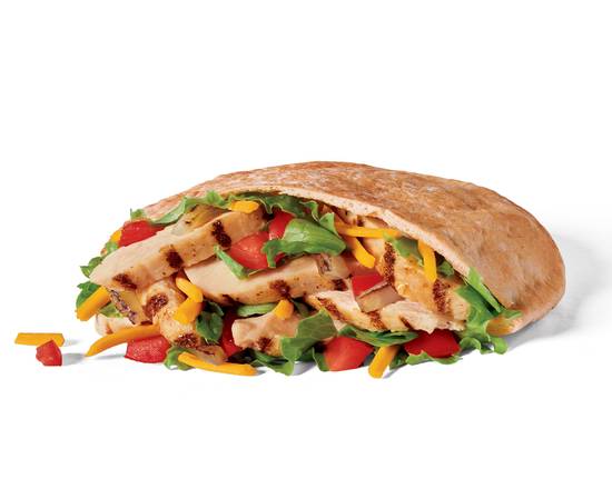 Order Chicken Fajita Pita food online from Jack In The Box store, Mountain View on bringmethat.com