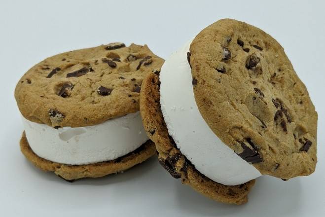 Order Vanilla Ice Cream Cookie Sandwich food online from Over The Top store, Polk County on bringmethat.com