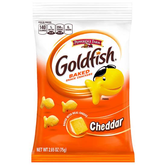 Order Goldfish Crackers Cheddar 2.65oz food online from Casey'S store, Cridersville on bringmethat.com