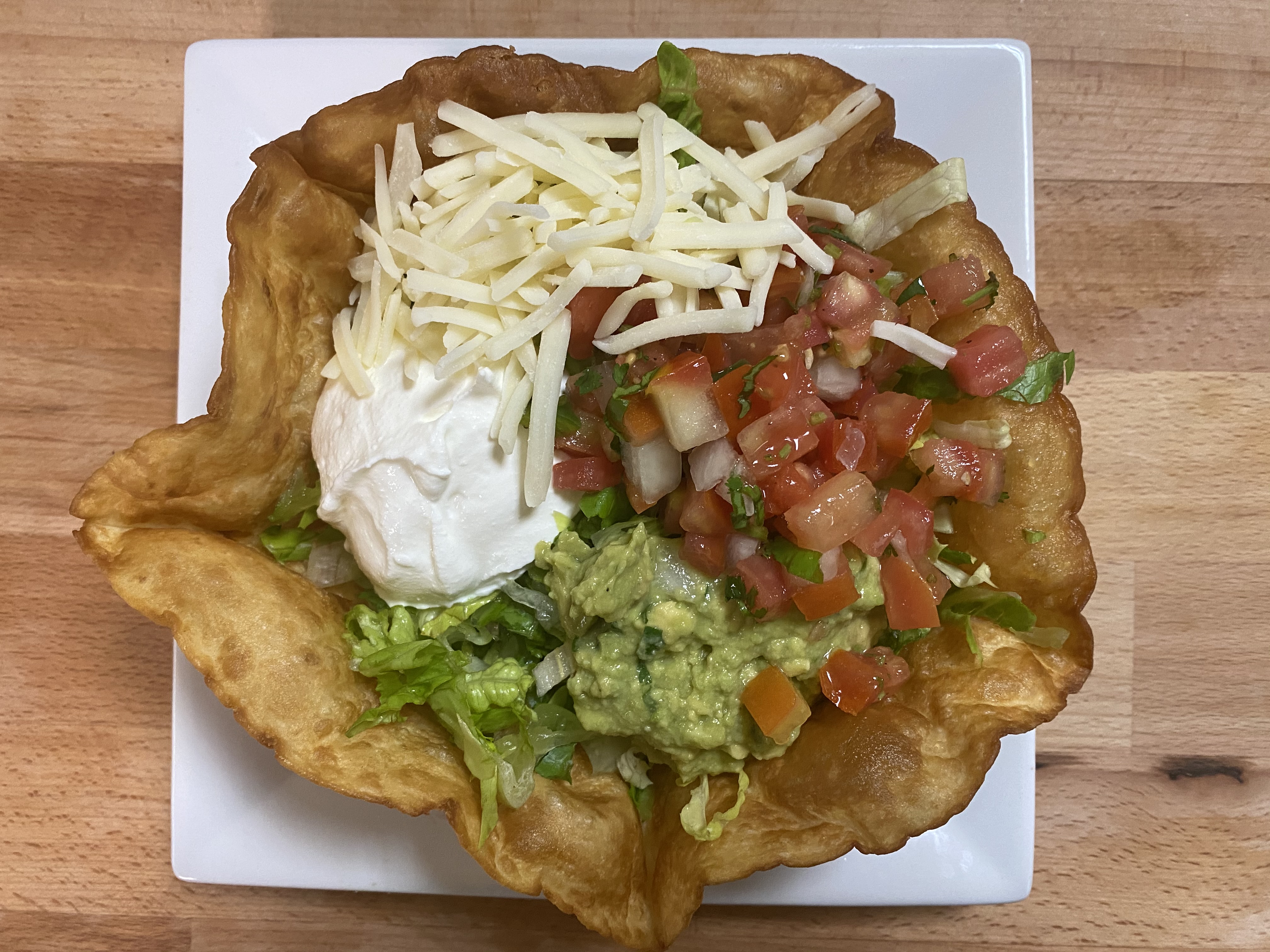 Order Taco Salad food online from La Catrina Cocina Mexicana store, Ormond Beach on bringmethat.com