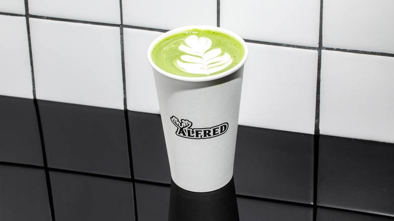 Order Hot Matcha Latte food online from Alfred Coffee Beverly Hills store, Beverly Hills on bringmethat.com