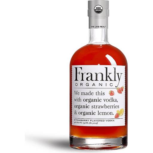 Order Frankly Organic Strawberry Vodka (750 ML) 137703 food online from BevMo! store, Citrus Heights on bringmethat.com