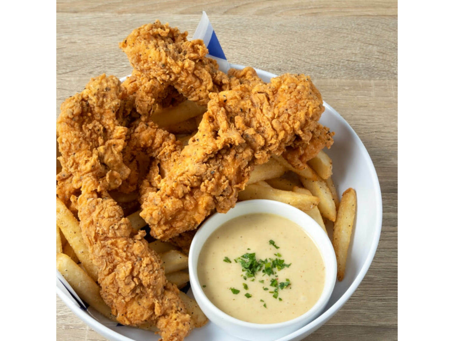 Order Large Chicken Strips - D food online from The Counter At Old Ballard Catering Co. store, Seattle on bringmethat.com