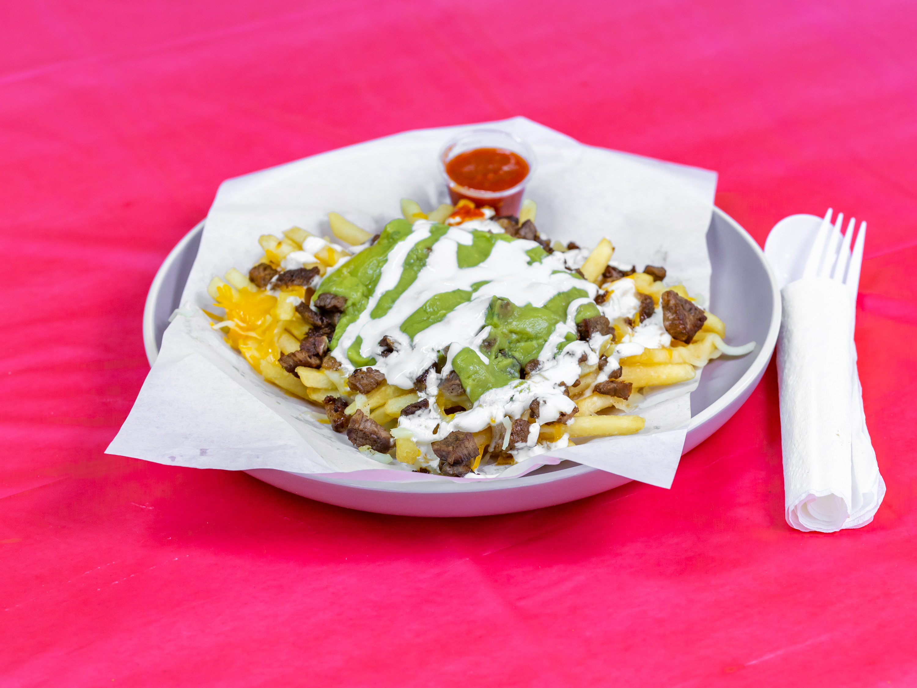 Order Carne Asada Fries food online from Maria Taco Shop store, Imperial on bringmethat.com