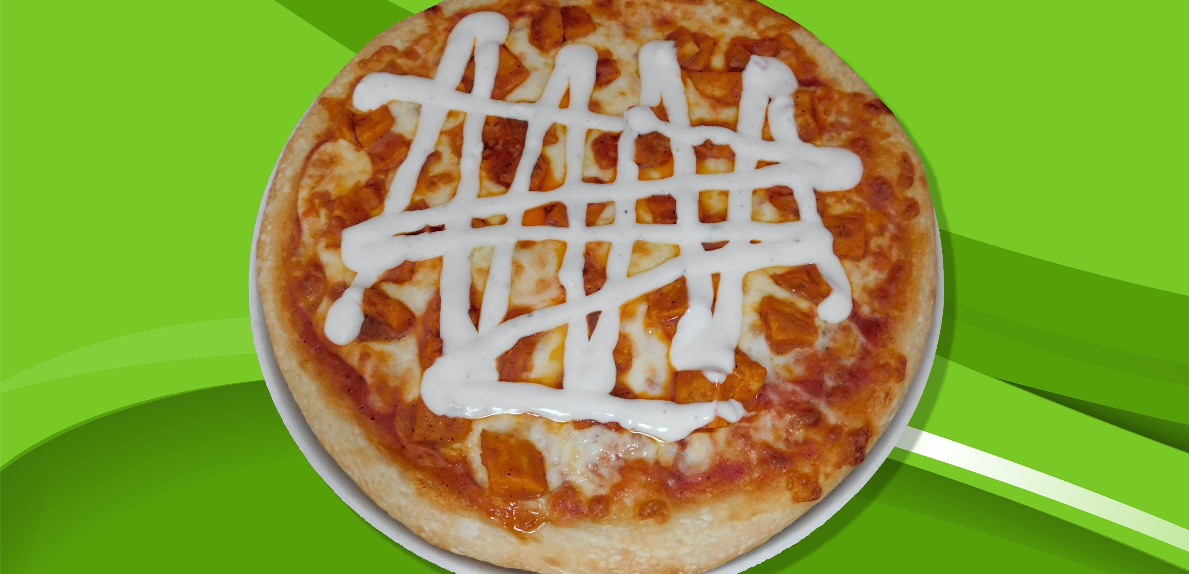 Order Buffalo Chicken Pizza - Small 12'' food online from Pizza Express store, Trenton on bringmethat.com