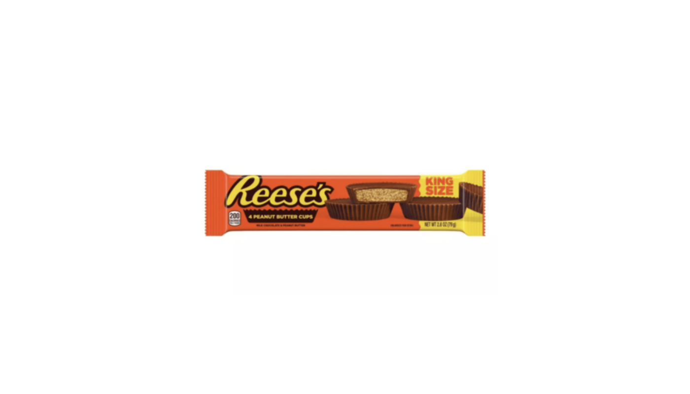 Order Reese's Peanut Butter Cups King Size food online from Luv Mart store, Santa Cruz on bringmethat.com