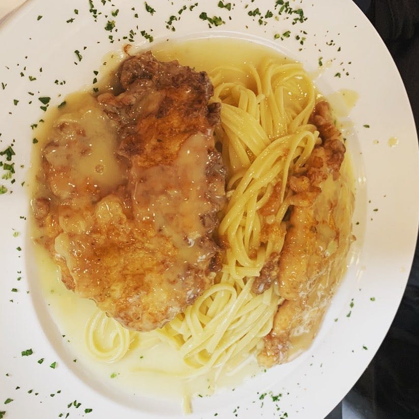 Order Chicken Francaise - Entree food online from Zappia Cucina & Brick Oven Pizza store, Summit on bringmethat.com