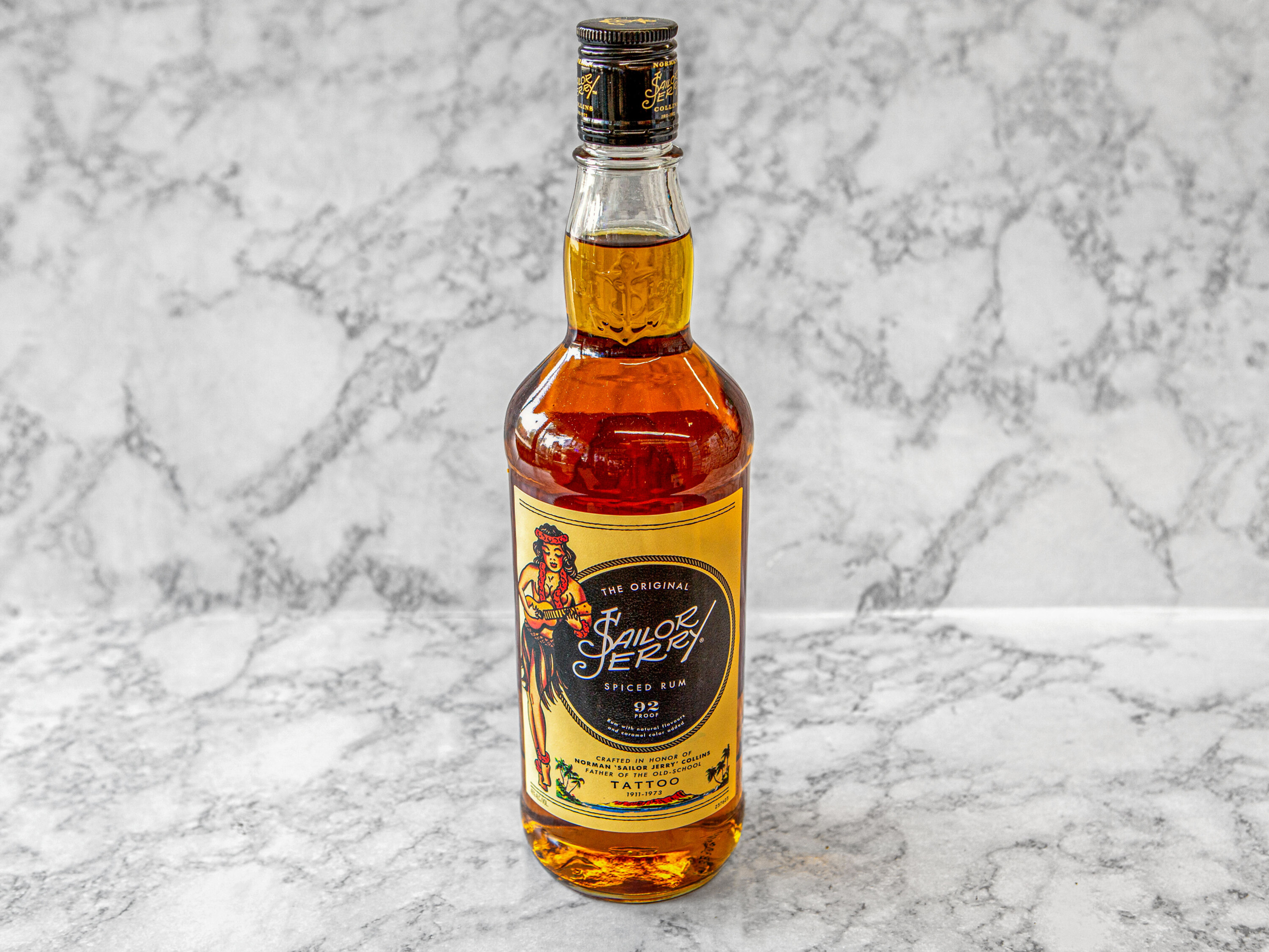Order Sailor Jerry Spiced, 750 ml. Rum, 46.0% ABV food online from Day & Night Liquor & Market store, Venice on bringmethat.com