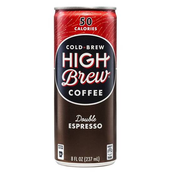 Order High Brew Cold Brew Double Espresso Coffee food online from Deerings Market store, Traverse City on bringmethat.com