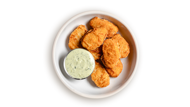 Order Plant-Based Chicken Nuggets (v) food online from Bareburger  store, New York on bringmethat.com