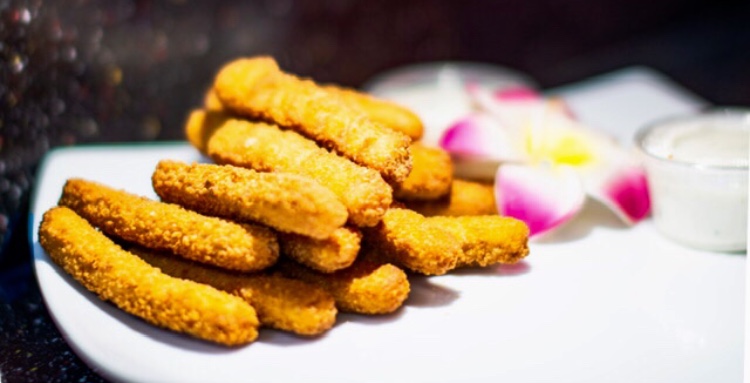Order Zucchini Sticks food online from Dejavu Cafe store, Isla Vista on bringmethat.com
