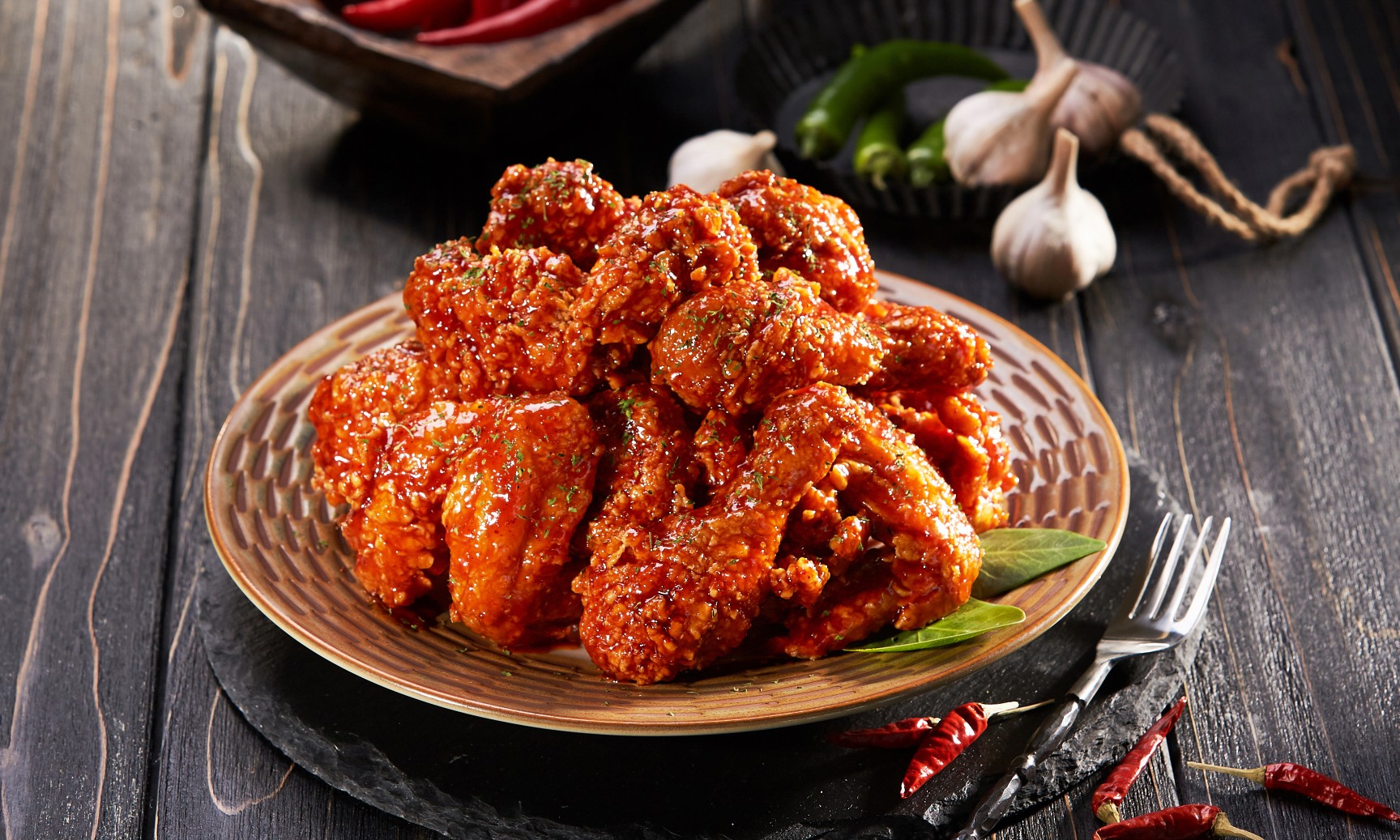 Order *Garlic Spicy Chicken food online from Choong Man Chicken store, Fairfax on bringmethat.com