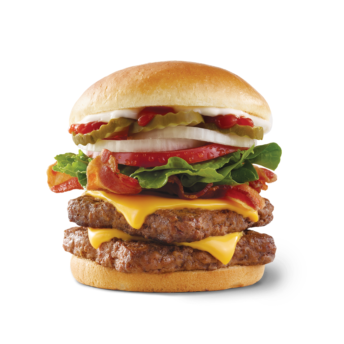 Order Big Bacon Classic® Double food online from Wendy store, Dunnellon on bringmethat.com