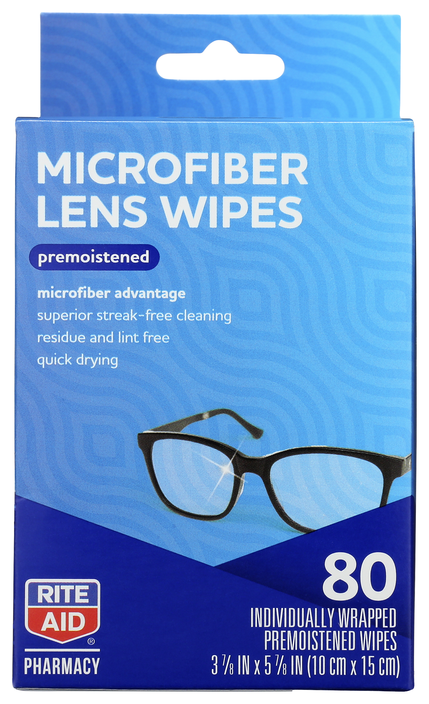 Order Rite Aid Soft Lens Cleaning Wipe Packets - 80 ct food online from Bartell store, Edmonds on bringmethat.com