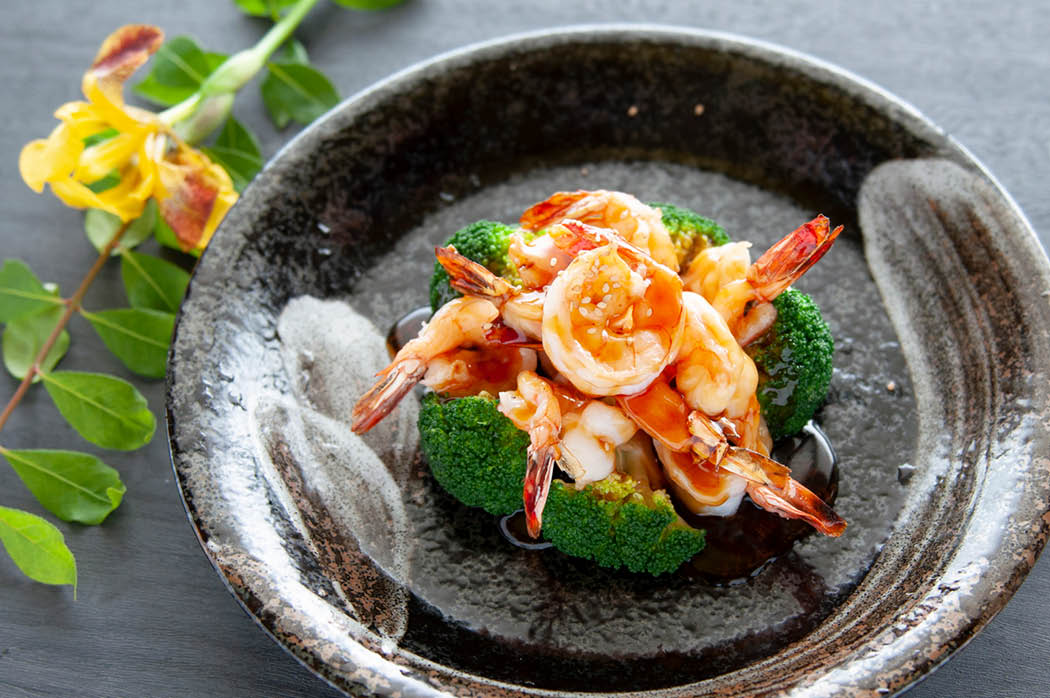 Order Shrimp Teriyaki food online from Kumo Sushi Hibachi & Lounge store, Bay Shore on bringmethat.com