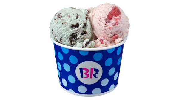 Order Double Scoop Ice Cream food online from Baskin-Robbins store, Garden Grove on bringmethat.com