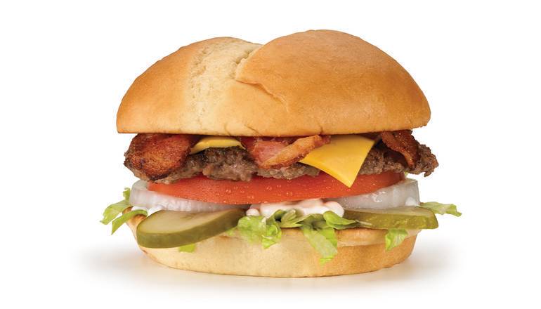 Order Original Bacon Cheeseburger food online from A&W Restaurant store, Lakewood on bringmethat.com