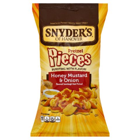 Order Snyder's Honey Mustard Onion Pretzel Pieces 8oz food online from 7-Eleven store, West Bloomfield Township on bringmethat.com