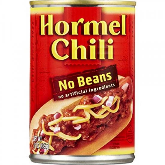 Order Hormel Chili, No Beans food online from Exxon Food Mart store, Port Huron on bringmethat.com