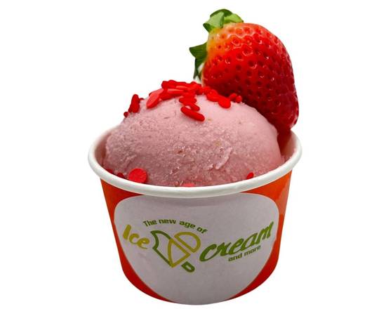 Order Strawberry food online from The New Age of Ice Cream &amp; More store, Indianapolis on bringmethat.com