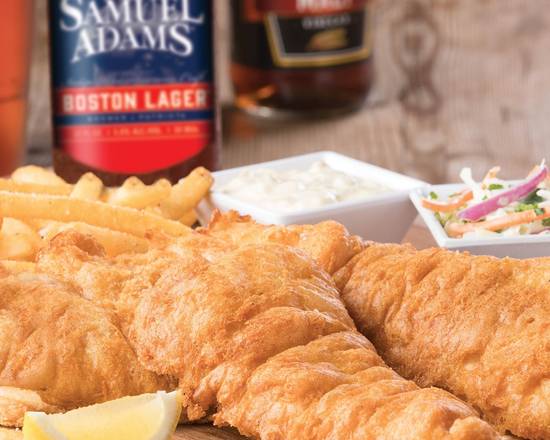 Order Beer-Battered Fish & Chips food online from Fox and Hound store, Charlotte on bringmethat.com