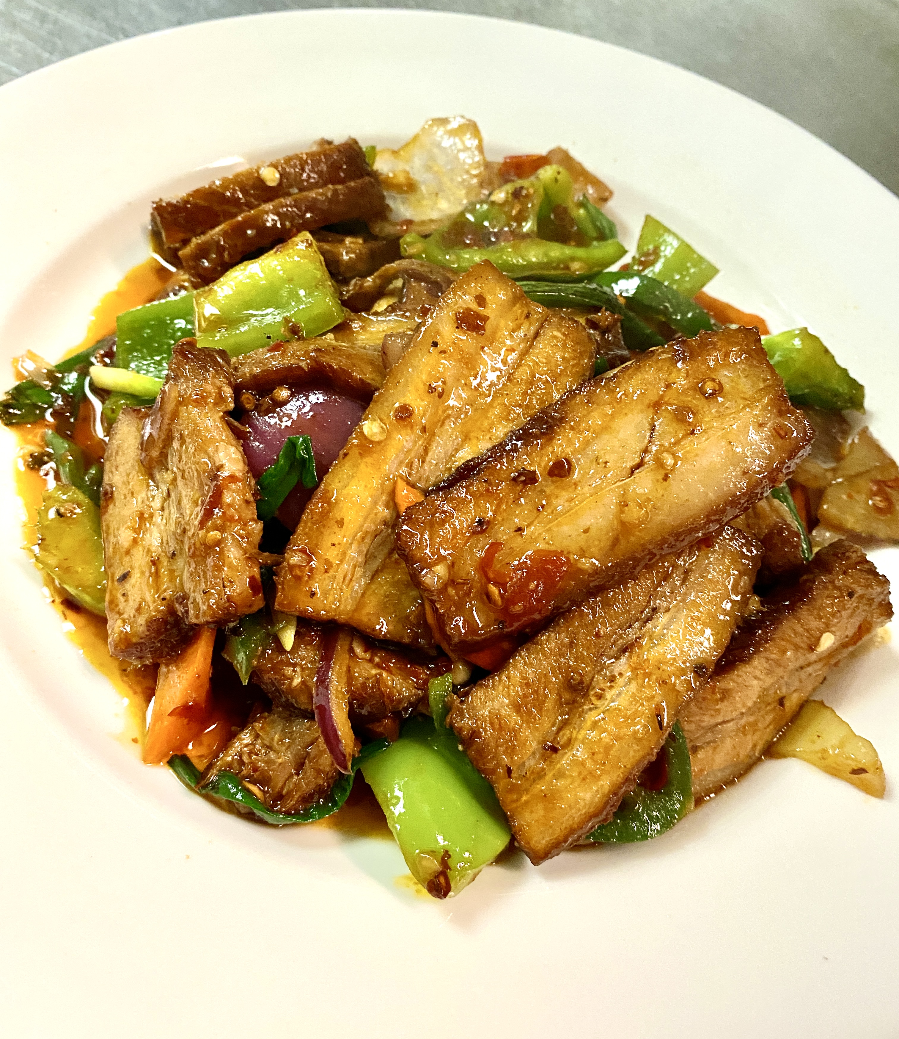 Order Twice Cooked Pork food online from 101 Asian Fusion store, Denver on bringmethat.com