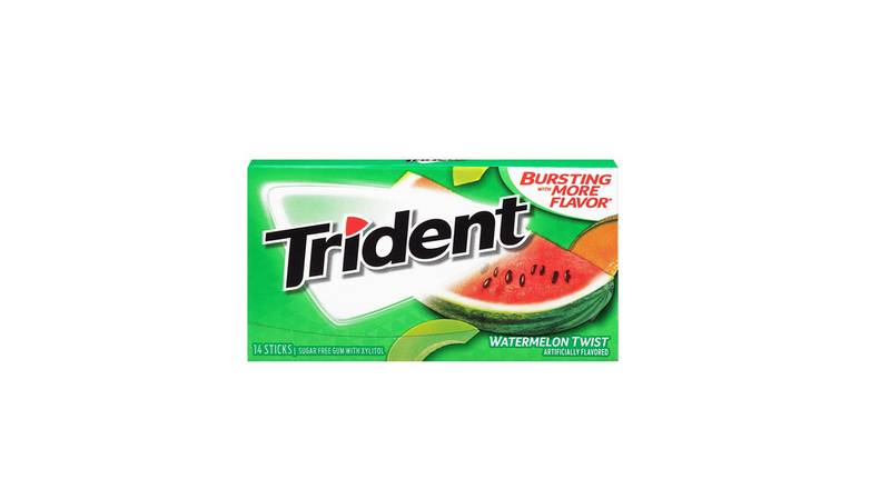 Order Trident Sugar Free Gum Watermelon Twist - 14 Pc food online from Red Roof Market store, Lafollette on bringmethat.com