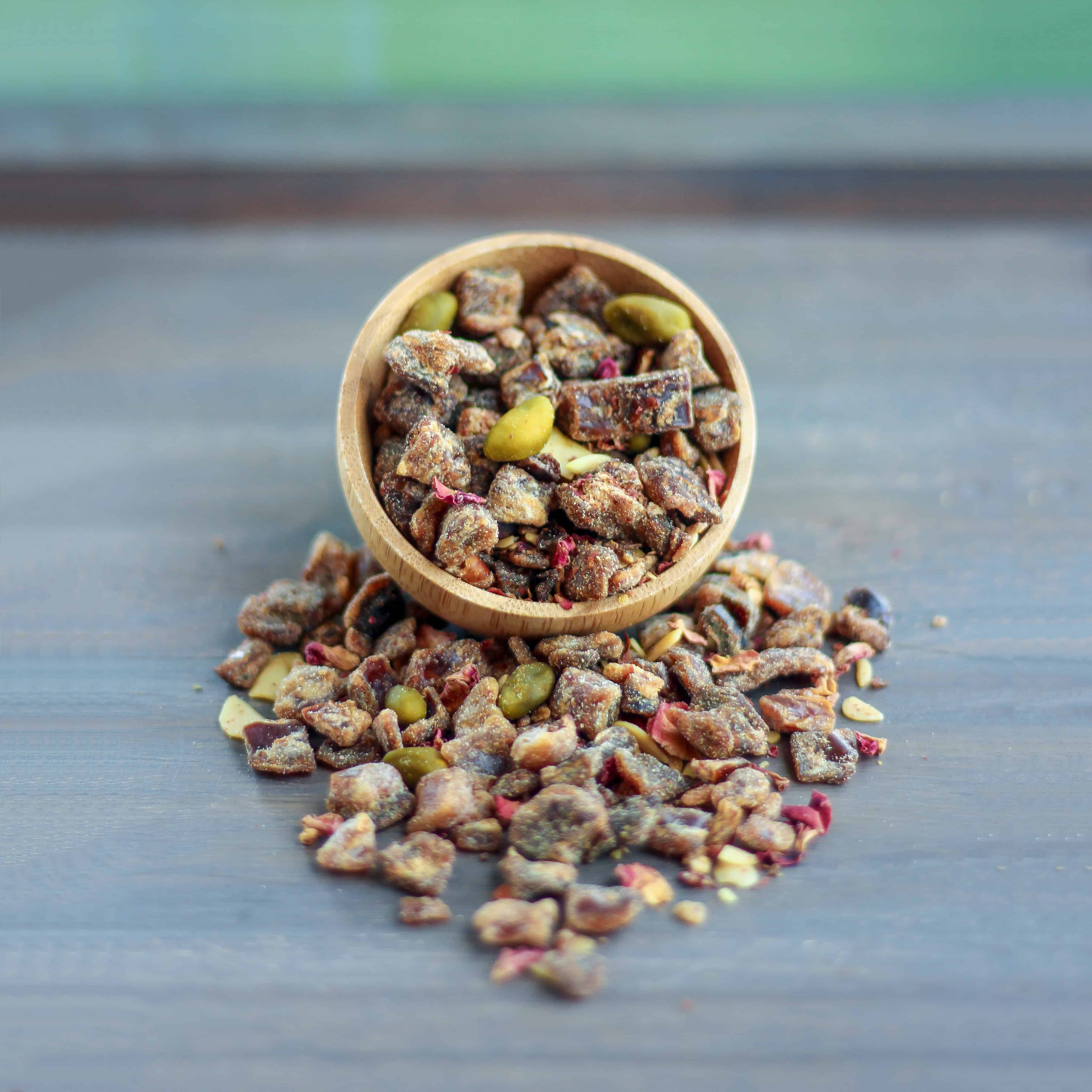 Order Candied Pistachio Herbal Tea food online from Fava Tea Company In Greenfield store, Greenfield on bringmethat.com