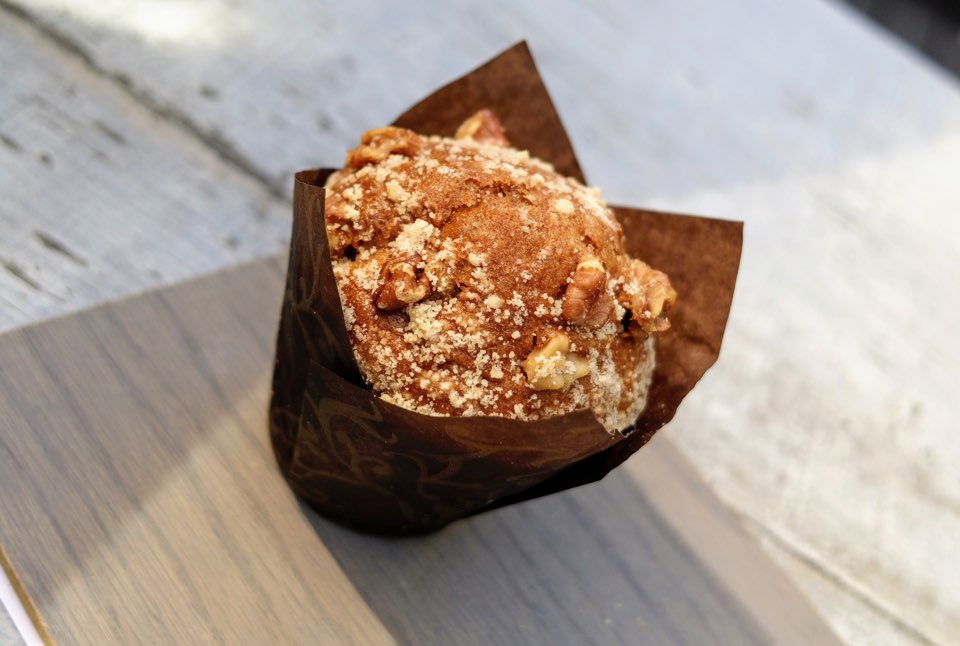 Order Banana Nut Muffin food online from Intentional Coffee store, Fullerton on bringmethat.com