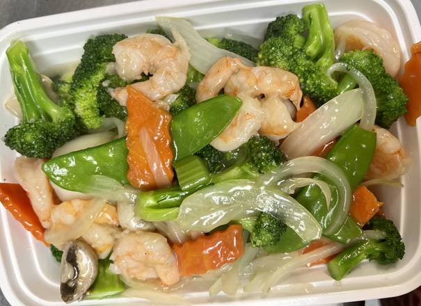 Order Shrimp Chop Suey food online from China Garden store, Appleton on bringmethat.com