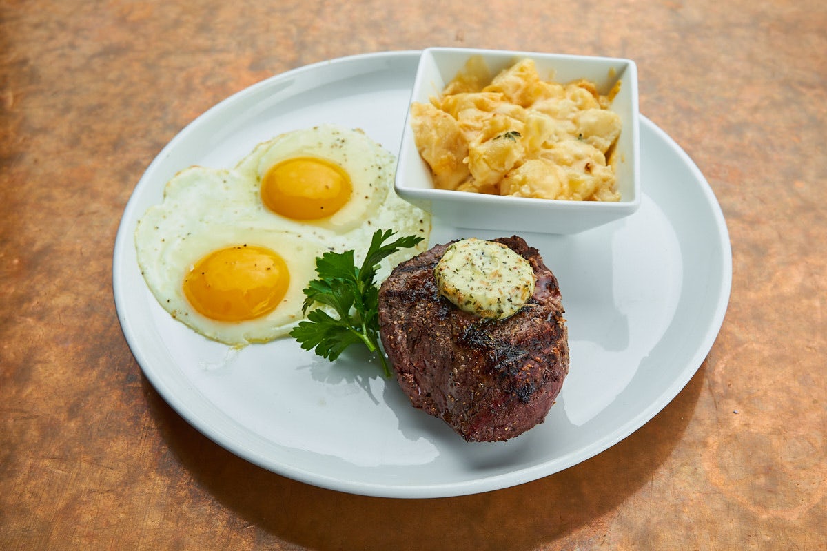Order STEAK AND EGGS* food online from Sweetwater Tavern and Grille store, Chicago on bringmethat.com