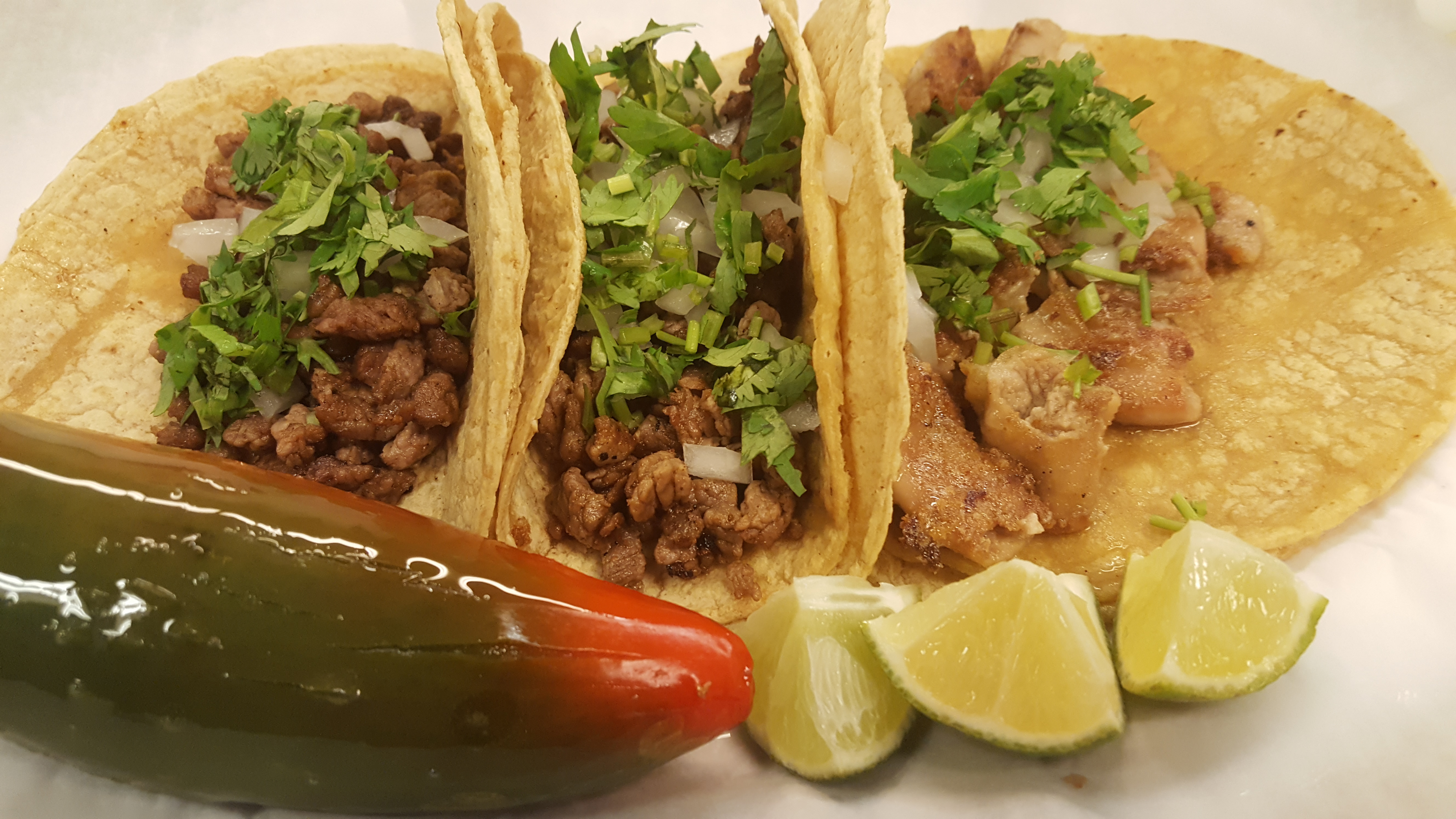 Order Asada Taco food online from Chilangos Authentic Mexican Cuisine store, Rockford on bringmethat.com