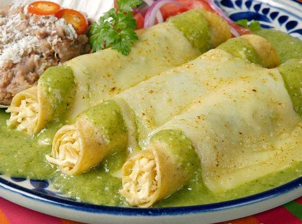 Order Enchiladas Suizas food online from Jarritos Mexican Restaurant store, Twin Falls on bringmethat.com