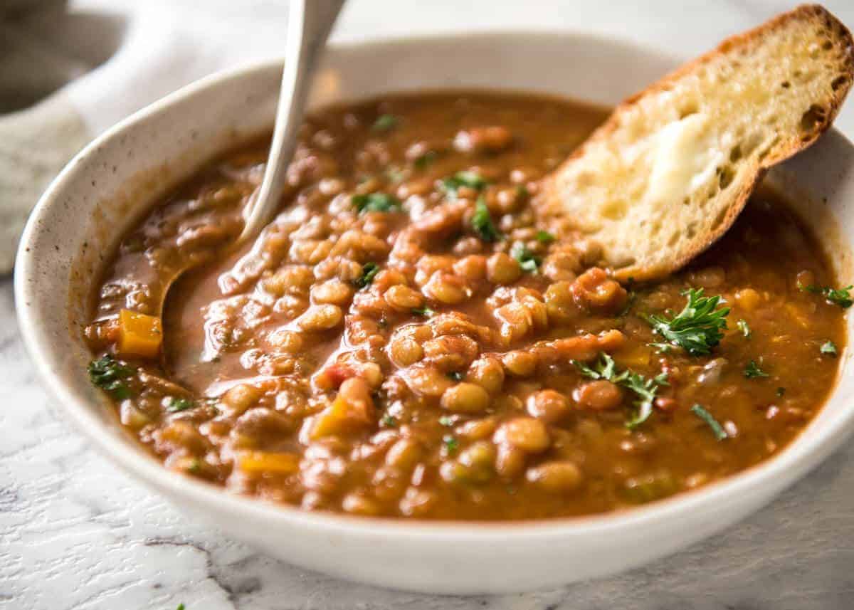 Order Lentil Soup food online from Scala Pizza store, Mount Vernon on bringmethat.com