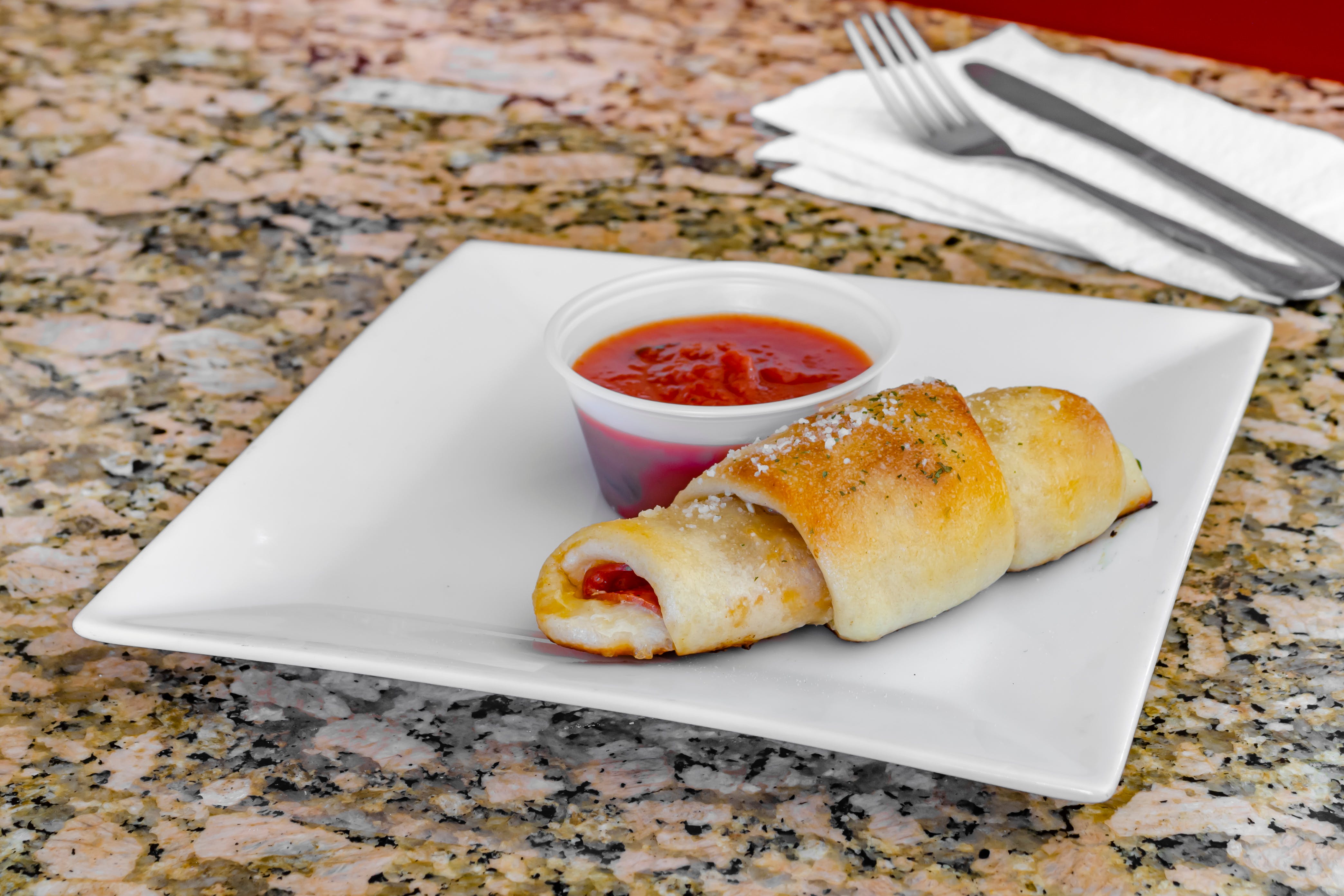 Order Pepperoni Rolls - 1 Piece food online from Camila's Pizzeria store, Bensalem on bringmethat.com