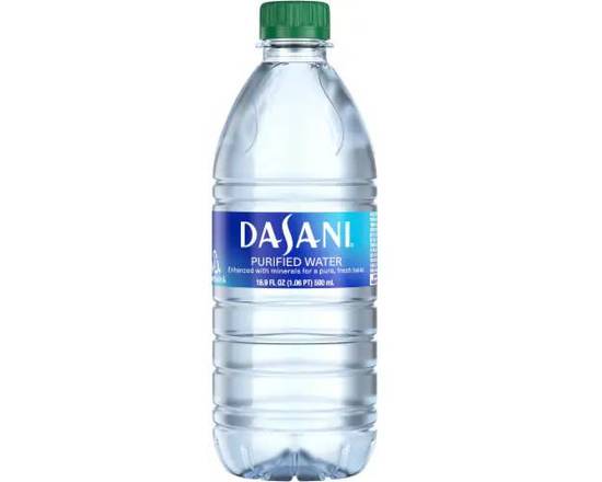 Order Dasani Purified Water 16.9 Fl oz  food online from Pacific Liquor Market store, Bell Gardens on bringmethat.com