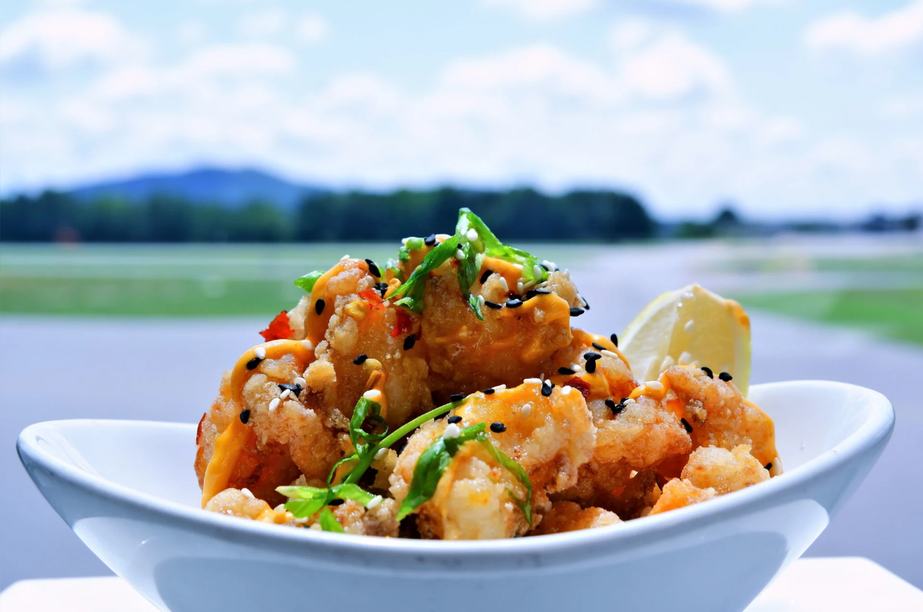 Order Crispy Rock Shrimp food online from Elevation Chophouse And Skybar store, Kennesaw on bringmethat.com