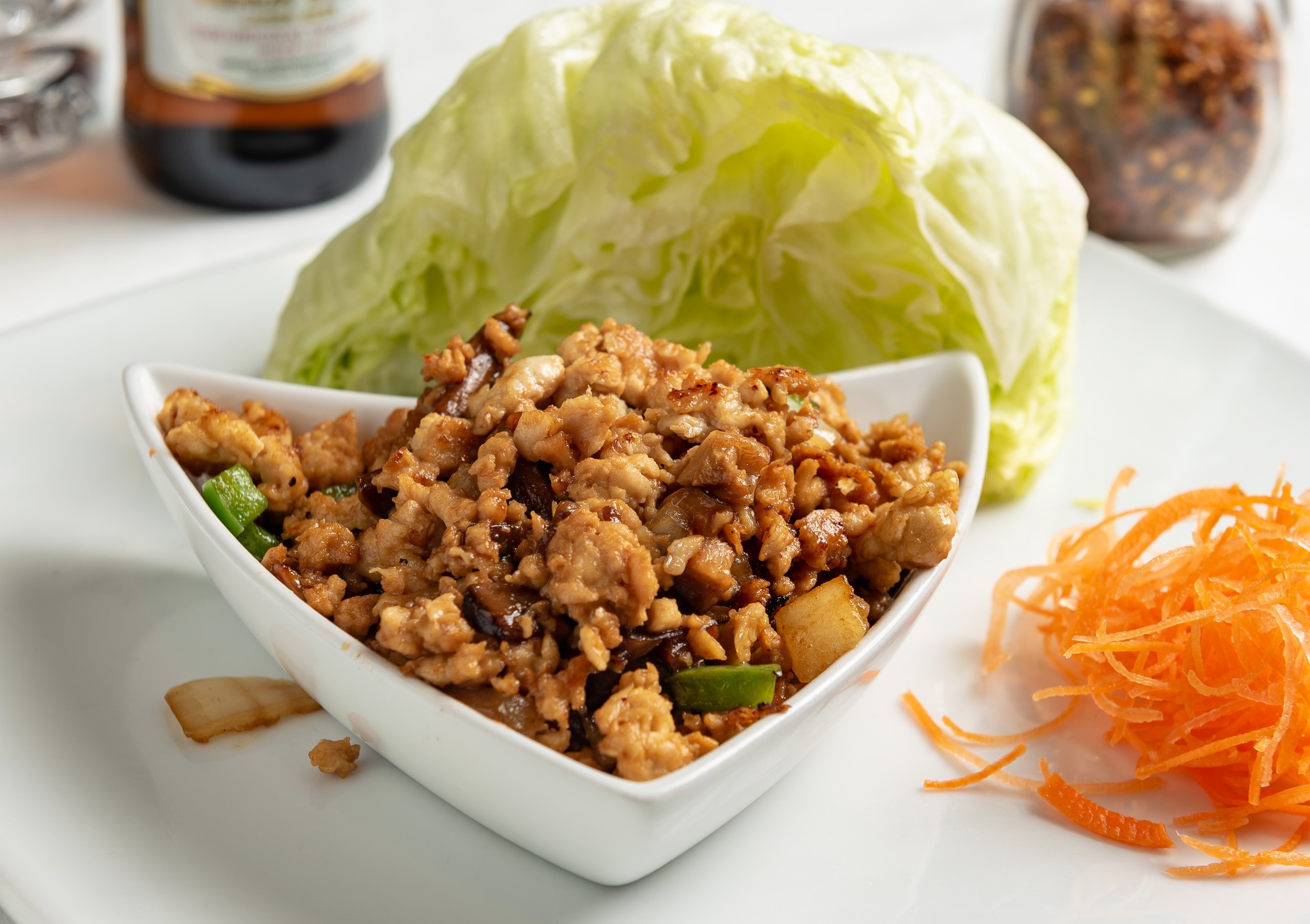Order Phuket Lettuce Wraps Appetizer food online from Phuket Thai Restaurant store, Huntsville on bringmethat.com