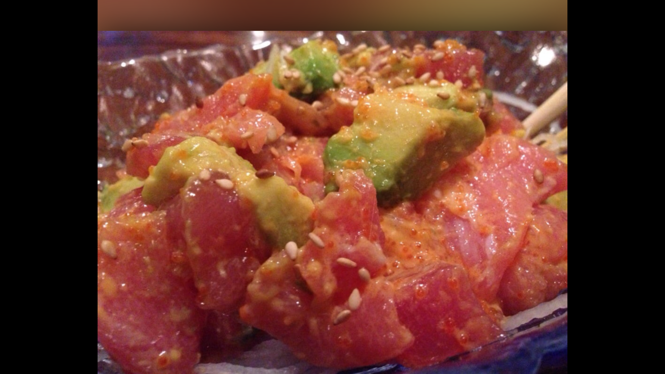 Order Spicy Tuna Avocado Tartar food online from Soho Sushi store, New York on bringmethat.com