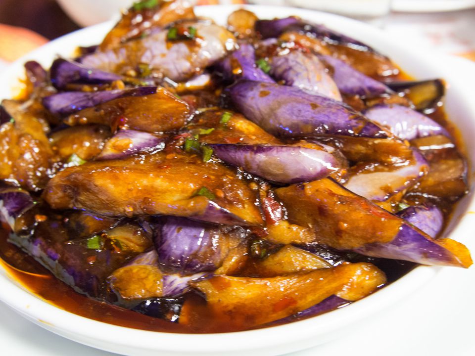 Order 91. Chicken with Eggplant in Garlic Sauce food online from Taste of Asian store, Lodi on bringmethat.com